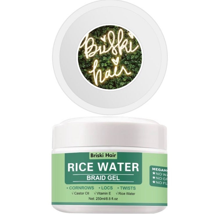 Briski Hair Rice Water Braid Gel