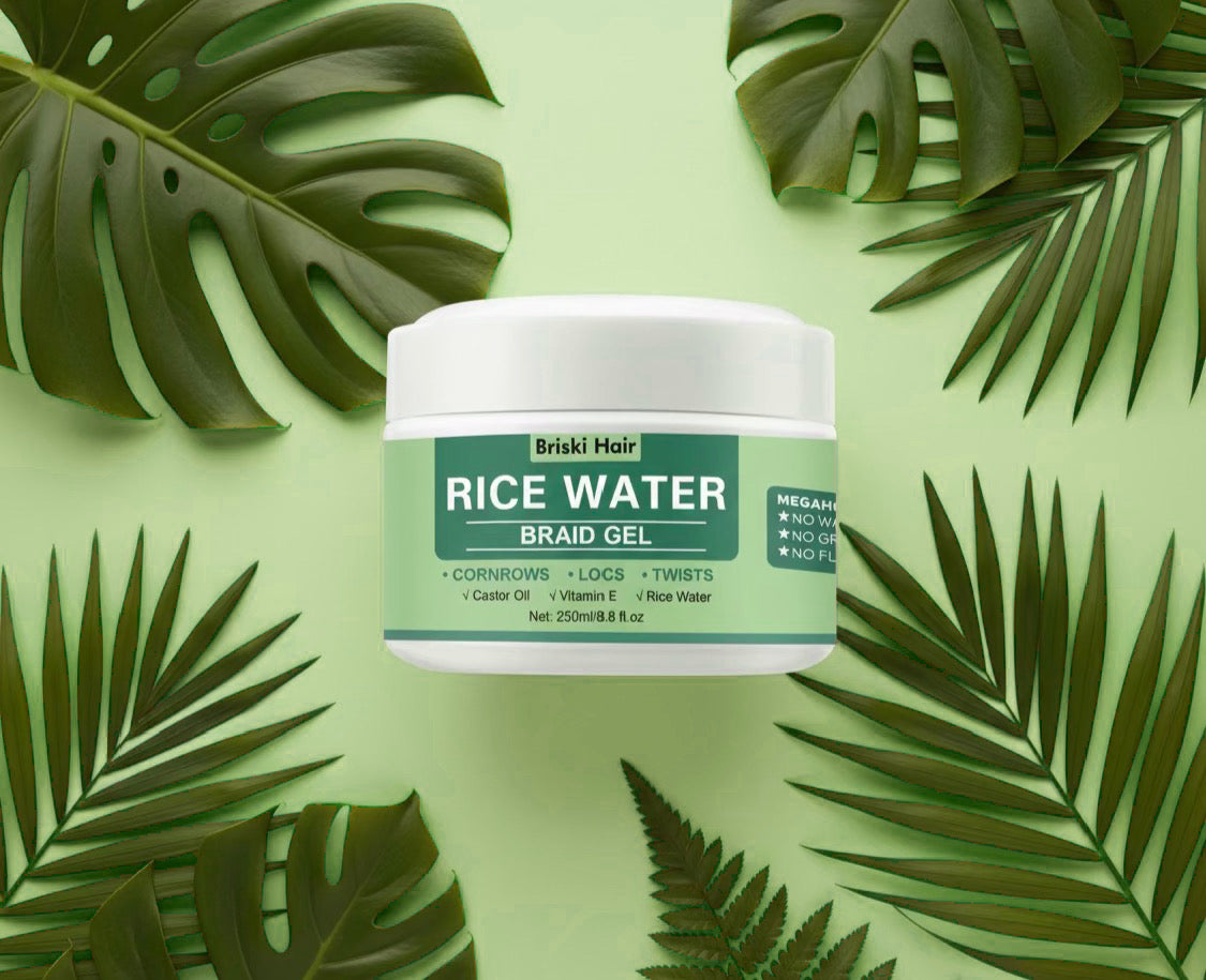 Briski Hair Rice Water Braid Gel