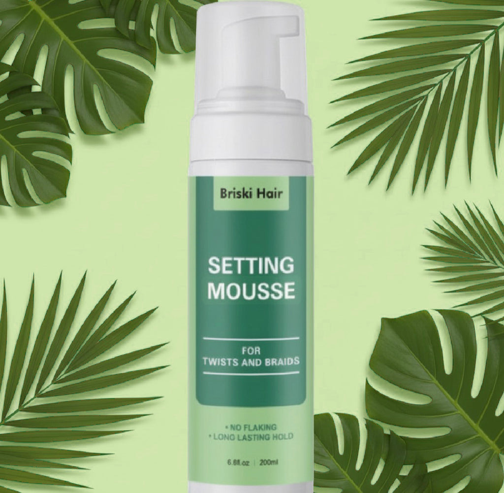 Briski Hair Setting Mousse 6.8 oz (200 ml)