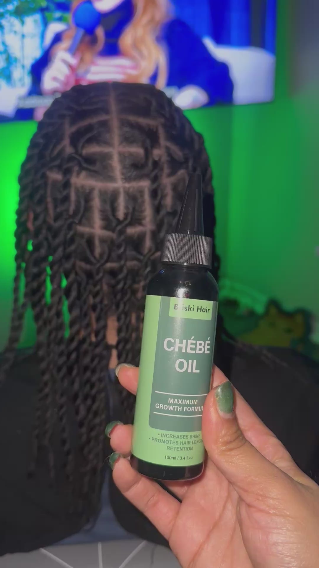 Briski Hair Chébè Oil 3.4 oz (100ml)